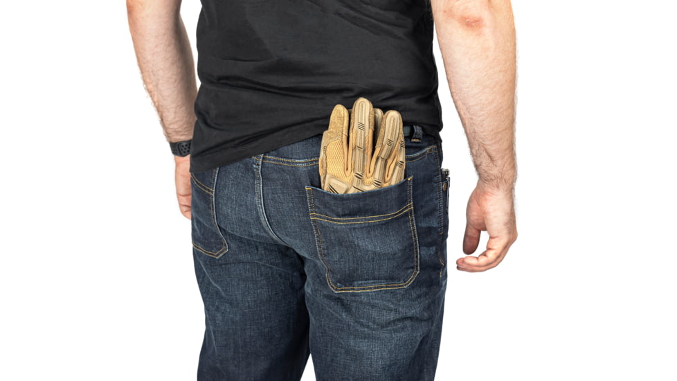 TRYBE Tactical All Purpose Denim Jean - Men's, Regular Fit, Blue/Medium wash, 44-36, TACJNREGMD-44-36