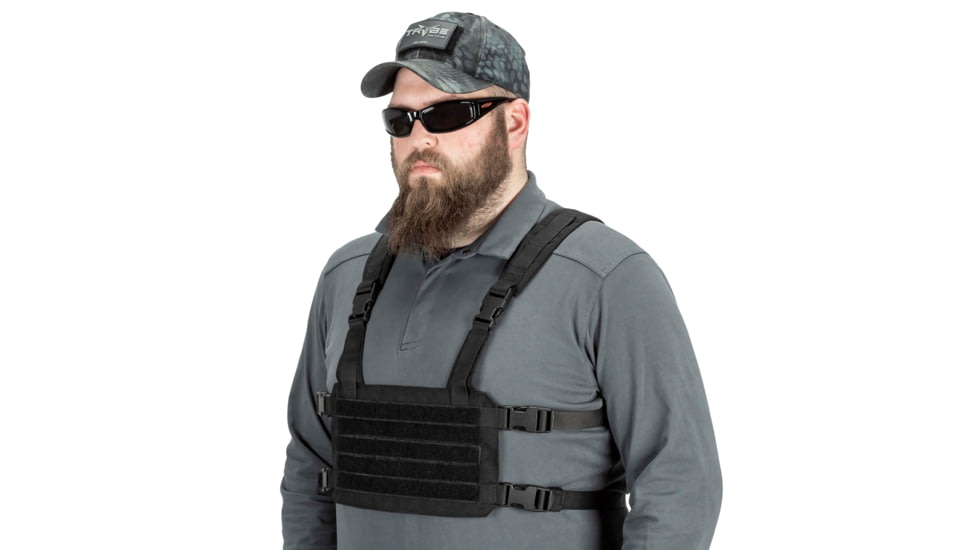 TRYBE Tactical Chest Rig System, Black, CRGSYS-BL