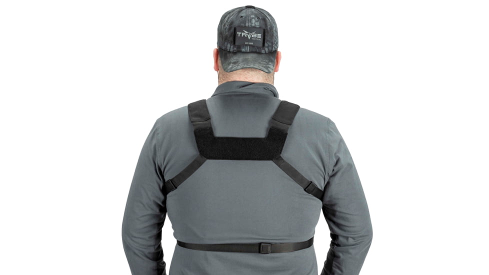 TRYBE Tactical Chest Rig System, Black, CRGSYS-BL