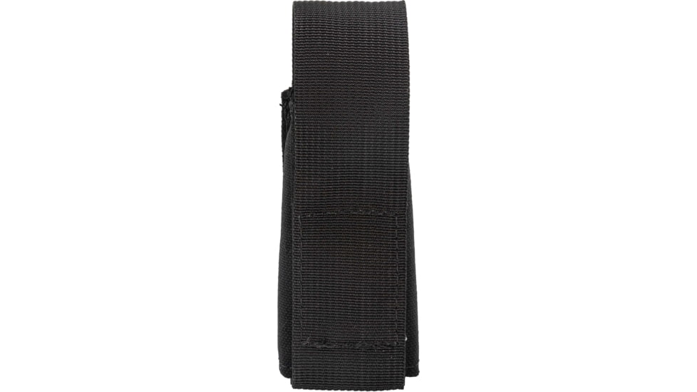 TRYBE Tactical Covered Single Pistol Magazine Pouch, Black, 22HPC0BK