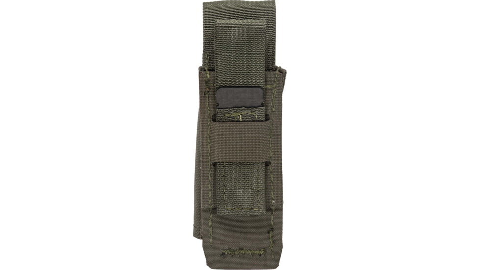 TRYBE Tactical Covered Single Pistol Magazine Pouch, OD, 22HPC0OD
