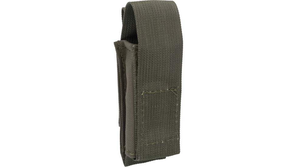 TRYBE Tactical Covered Single Pistol Magazine Pouch, OD, 22HPC0OD