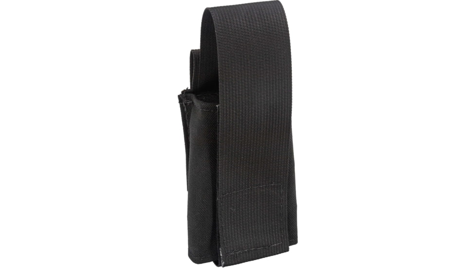 TRYBE Tactical Covered Single Rifle Magazine Pouch, Black, 22HRC0BK