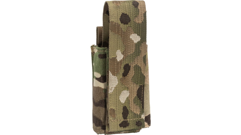 TRYBE Tactical Covered Single Rifle Magazine Pouch, Multi Cam, 22HRC0MC
