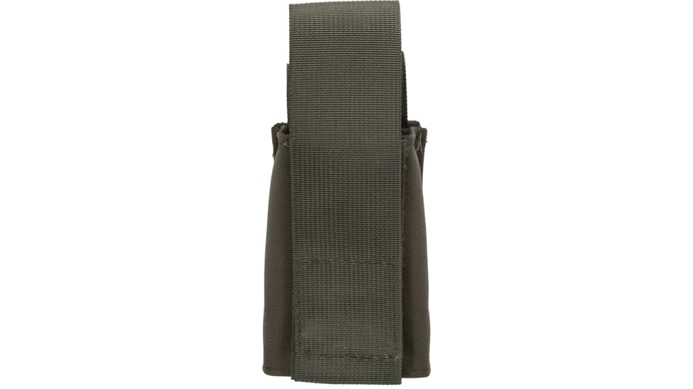TRYBE Tactical Covered Single Rifle Magazine Pouch, OD Green, 22HRC0OD