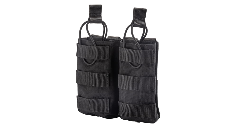 TRYBE Tactical Double 5.56 Magazine Pouch, Black, RMP-DB556-BL