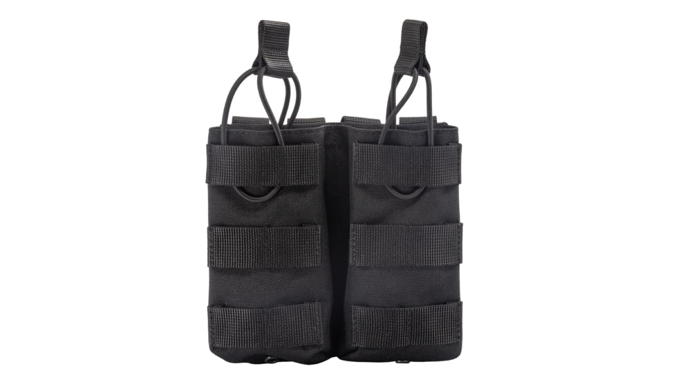 TRYBE Tactical Double 5.56 Magazine Pouch, Black, RMP-DB556-BL
