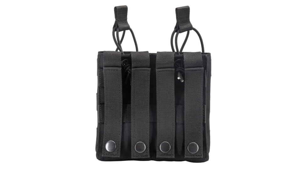 TRYBE Tactical Double 5.56 Magazine Pouch, Black, RMP-DB556-BL