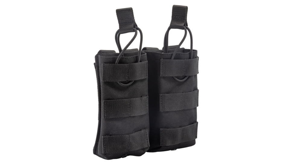 TRYBE Tactical Double 5.56 Magazine Pouch, Black, RMP-DB556-BL