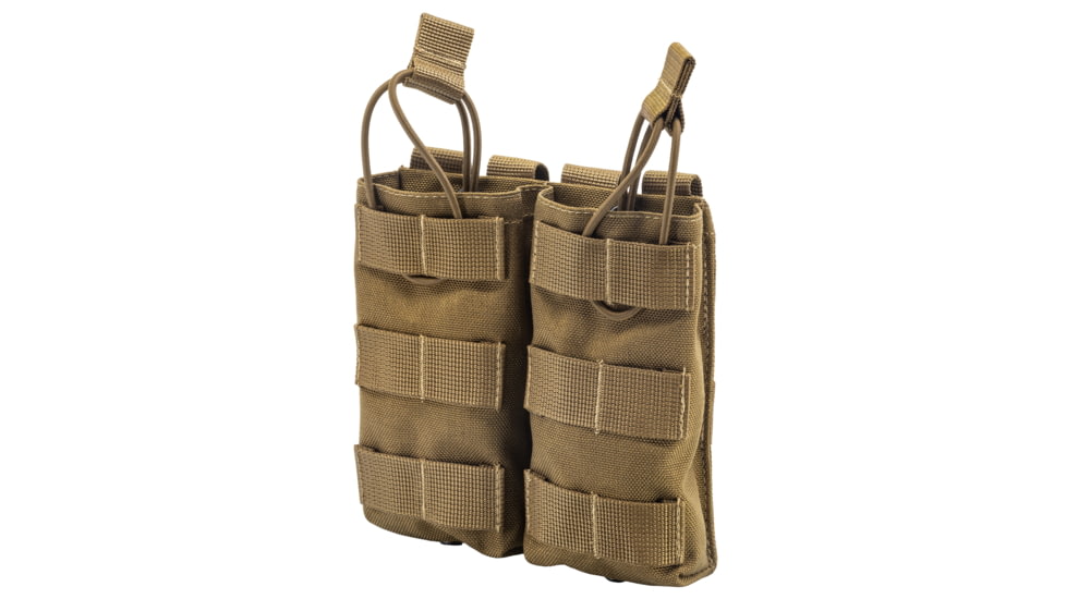TRYBE Tactical Double 5.56 Magazine Pouch, Coyote Tan, RMP-DB556-CT