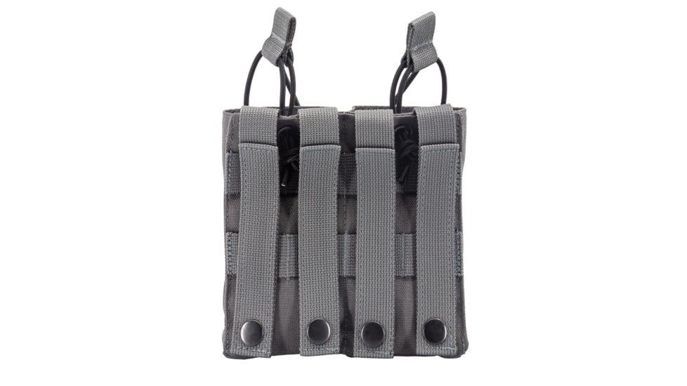TRYBE Tactical Double 5.56 Magazine Pouch, Wolf Gray, RMP-DB556-WG