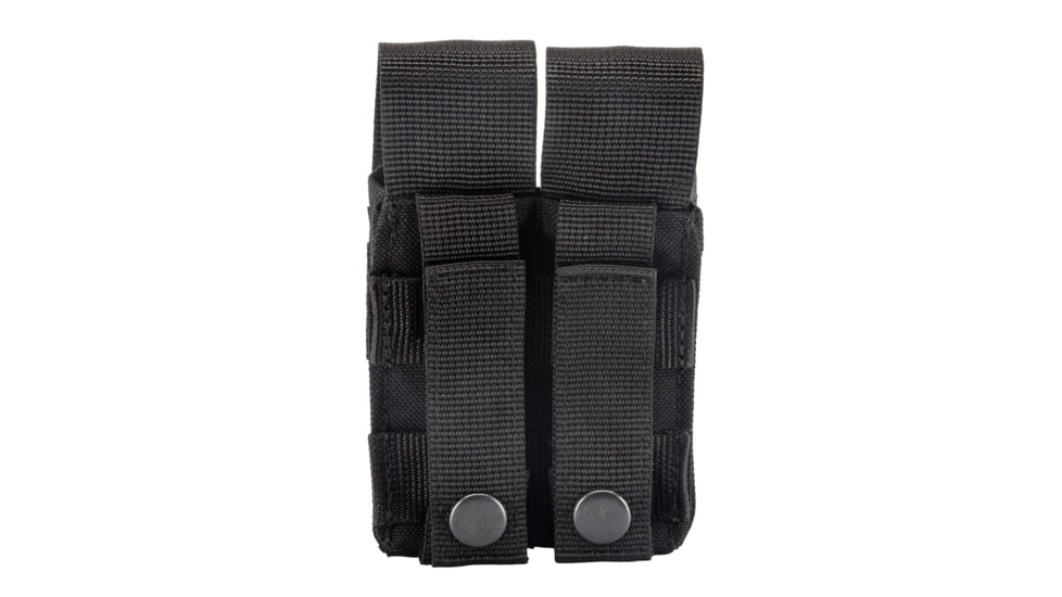 TRYBE Tactical Double Pistol Pouch, Black, DBPMP-BL