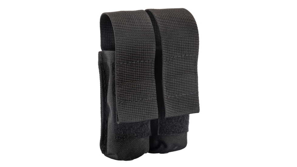 TRYBE Tactical Double Pistol Pouch, Black, DBPMP-BL