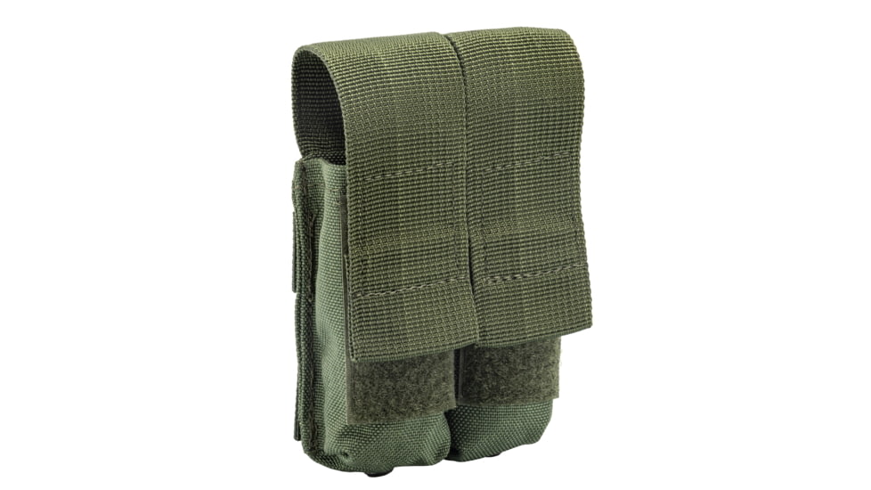 TRYBE Tactical Double Pistol Pouch, Olive Drab, DBPMP-OD