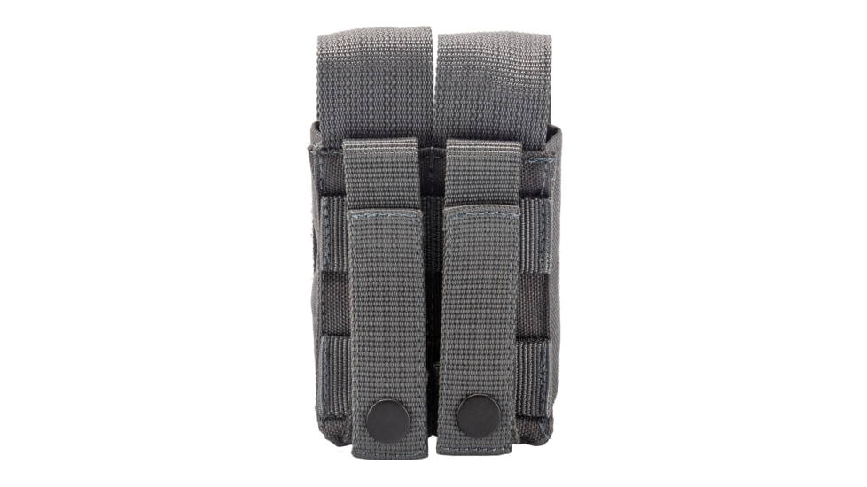 TRYBE Tactical Double Pistol Pouch, Wolf Gray, DBPMP-WG