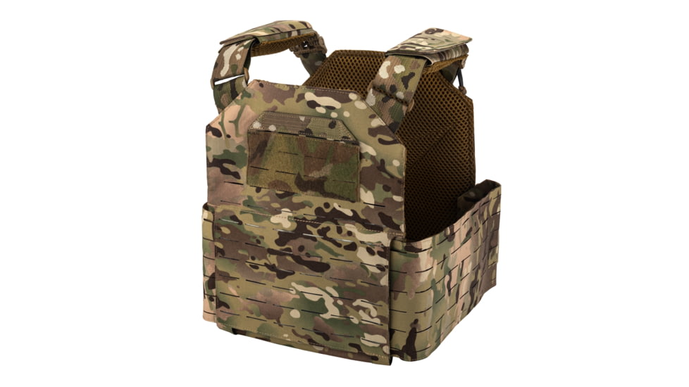 TRYBE Tactical Laser-Cut Plate Carrier w/Fast-Release Tubes, Multicam, LCPC-MC