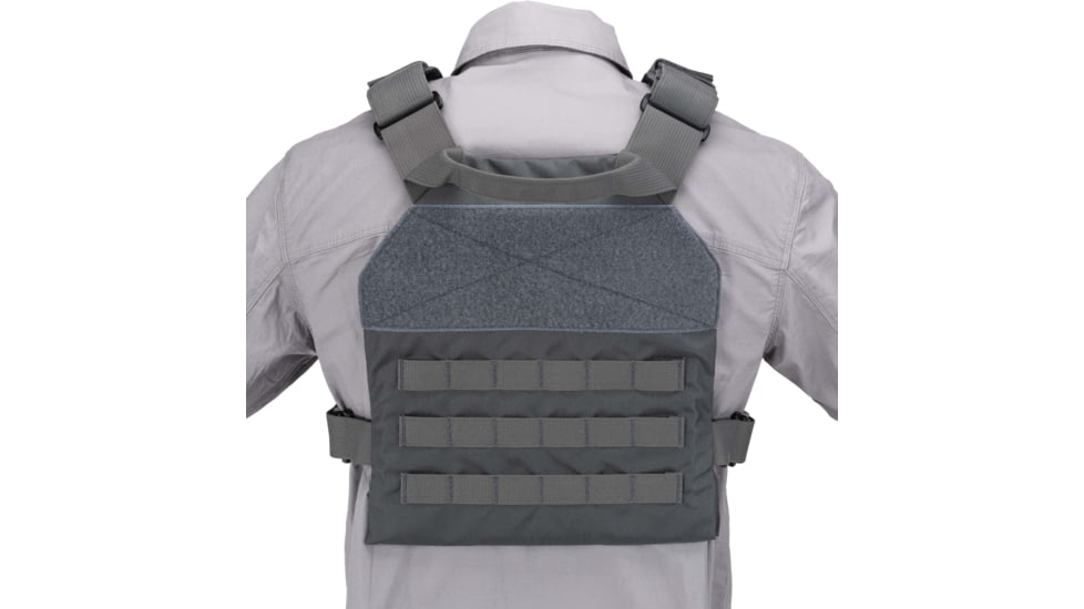 TRYBE Tactical Minimalist Plate Carrier, Grey, MNPC-GRY