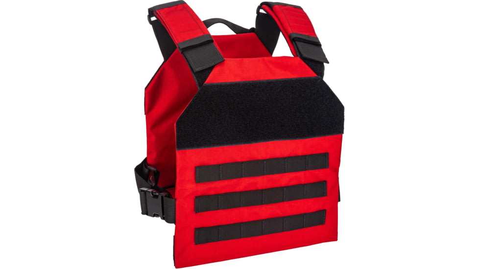 TRYBE Tactical Minimalist Plate Carrier, Red, MNPC-RD