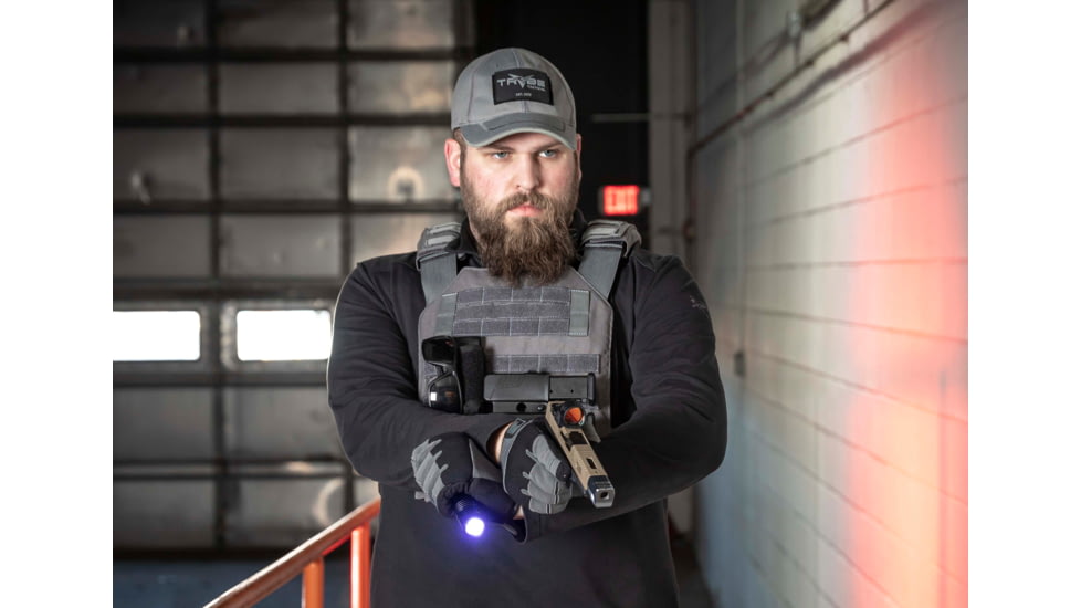 TRYBE Tactical Minimalist Plate Carrier, Wolf Gray, MPC-WG