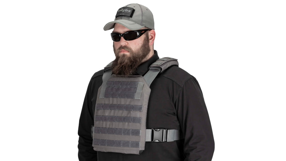 TRYBE Tactical Minimalist Plate Carrier, Wolf Gray, MPC-WG