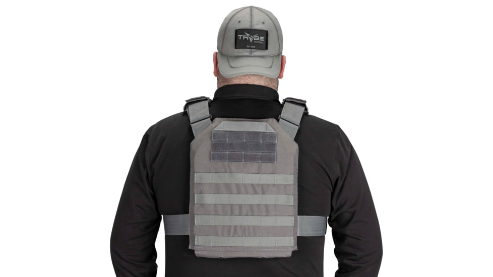 TRYBE Tactical Minimalist Plate Carrier, Wolf Gray, MPC-WG