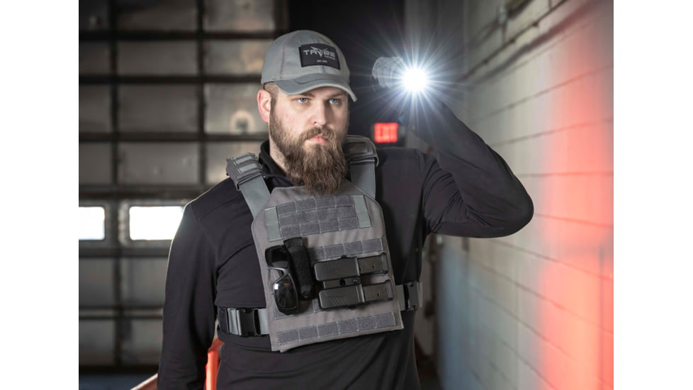 TRYBE Tactical Minimalist Plate Carrier, Wolf Gray, MPC-WG