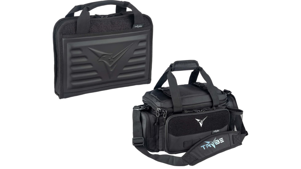TRYBE Tactical Pistol Case and TRYBE Tactical Range Bag