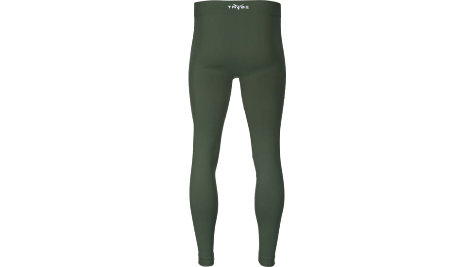 TRYBE Tactical Seamless Thermal Legging - Mens, OD Green, 2XL, STLGODG-2XL