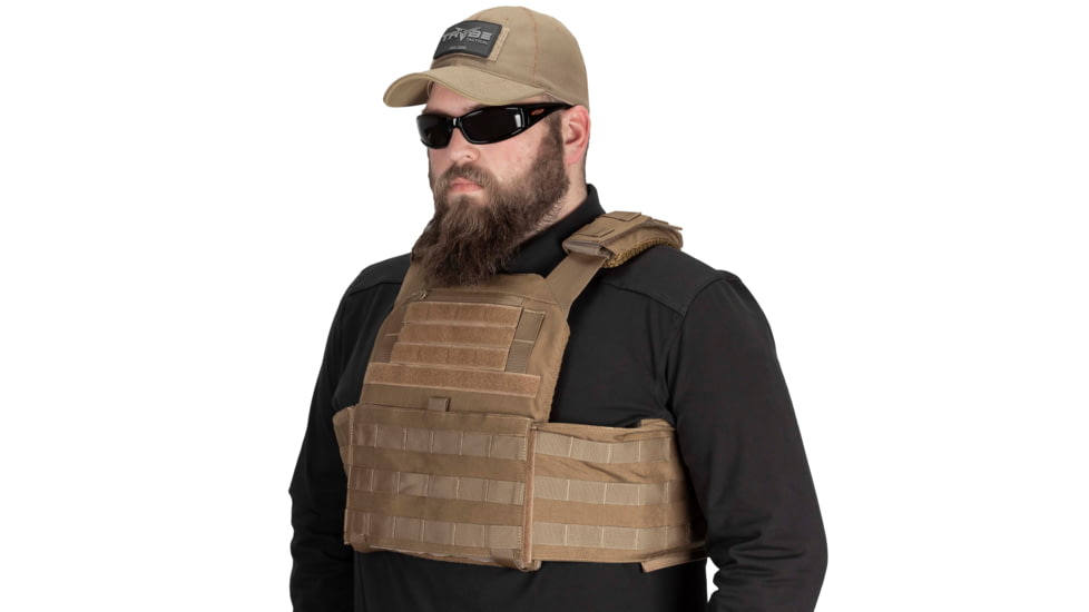 TRYBE Tactical Traditional Plate Carrier, Coyote Tan, TPC-CT