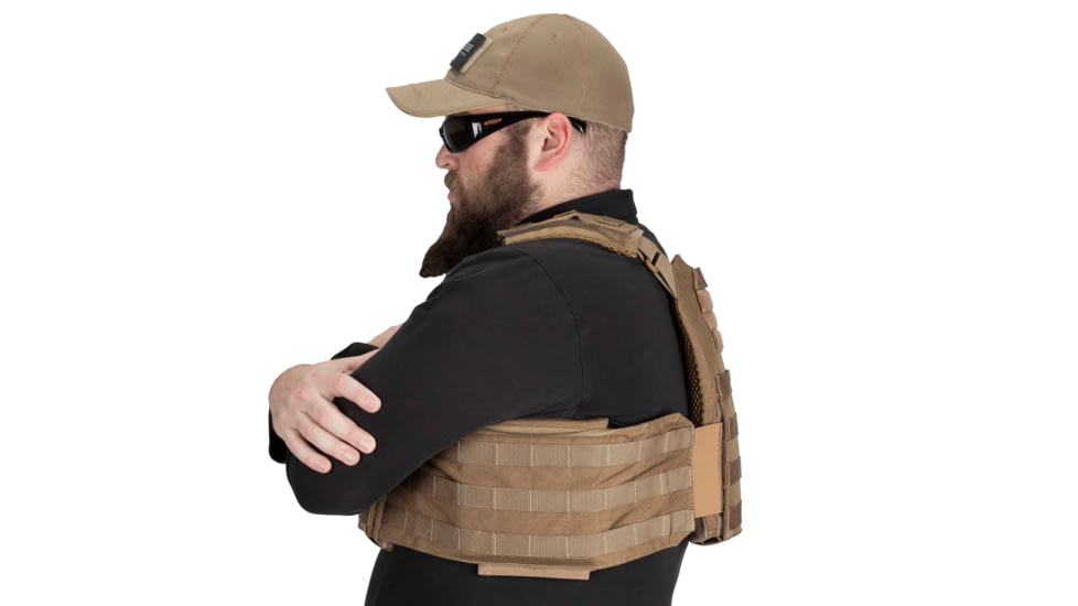 TRYBE Tactical Traditional Plate Carrier, Coyote Tan, TPC-CT