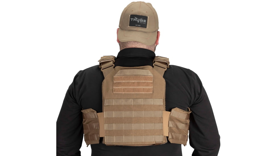 TRYBE Tactical Traditional Plate Carrier, Coyote Tan, TPC-CT