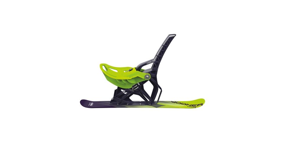 TSL Yooner Enduro Ski Sled, Kiwi/Black YOONERENKI-DEMO