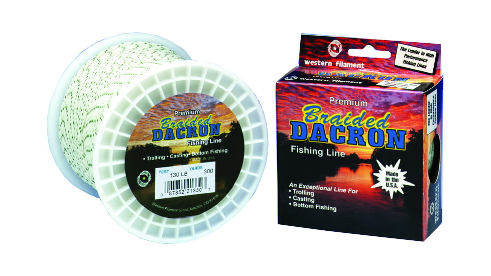 Tuf-Line Braided Dacron Line 20lb 300yd Green Spot, GS20300