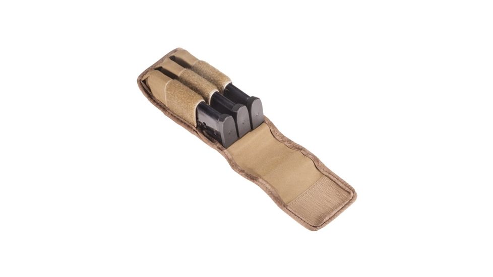 TUFF Products 3 InLine Mag Pouch Size 5 Coyote Brown, Ar15/M4 Magazines 7063-CBV-5
