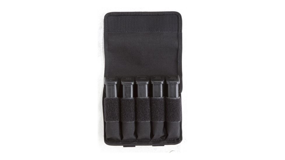 TUFF Products 5 InLine Mag Pouch, 1000D Black Nylon, AK47 7065-NYV-7