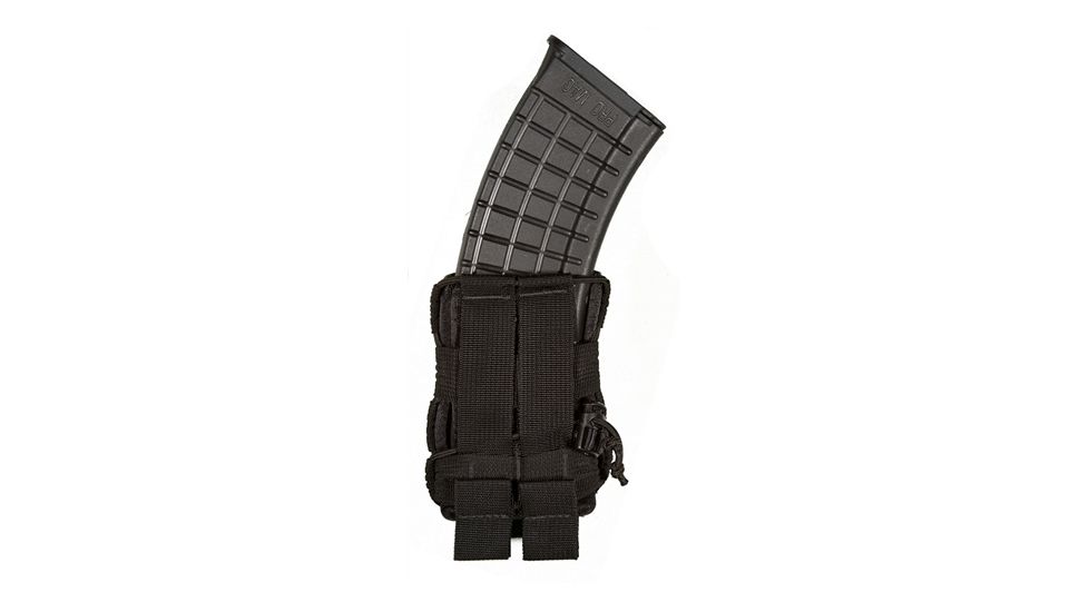 TUFF Products Bungee Rifle Magazine Pouch, B.M.P., Black, Fits Ar15 Ar47 M4 8824-NYV-5
