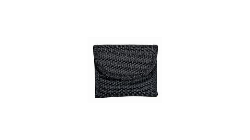 TUFF Products Double Latex Glove Pouch w/ Velcro Closure, Black Nylon, Holds 2 Pair 7718-NYV