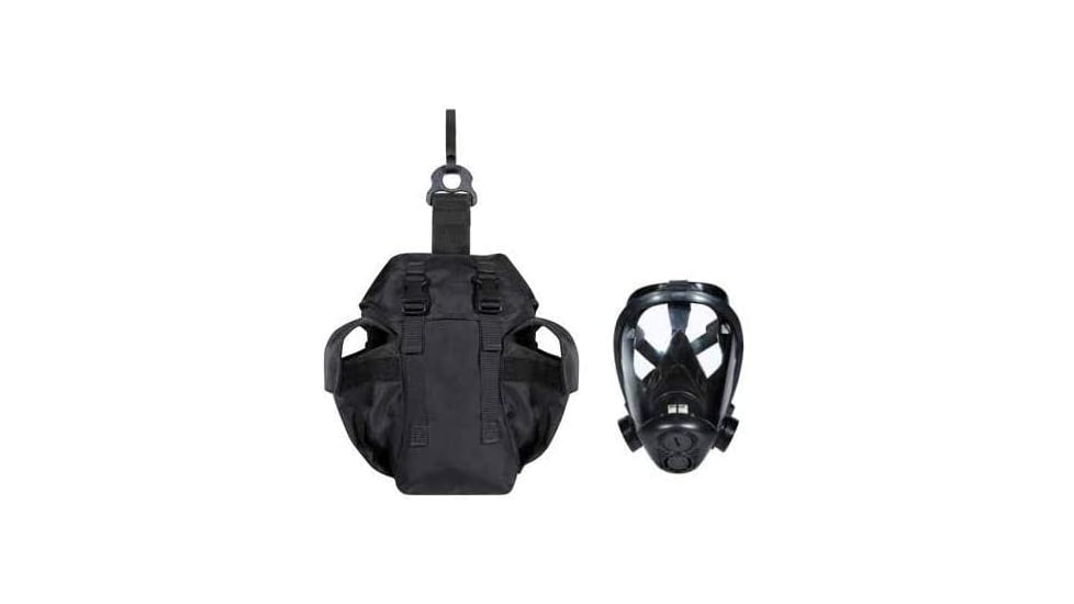 TUFF Products Gas Mask Bag w/Quick Release Clip - Nylon, Black, 8907-NYA
