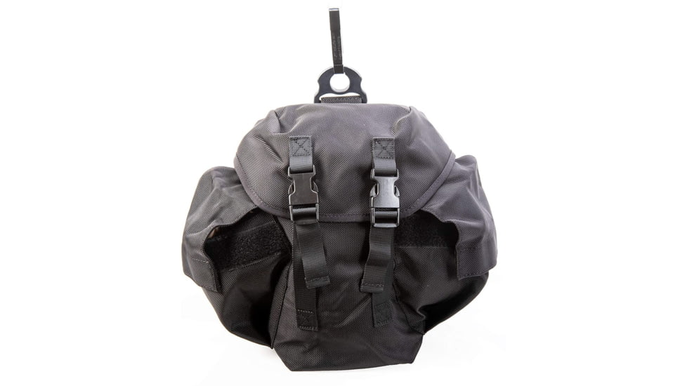 TUFF Products Gas Mask Bag w/Quick Release Clip - Nylon, Black, 8907-NYA