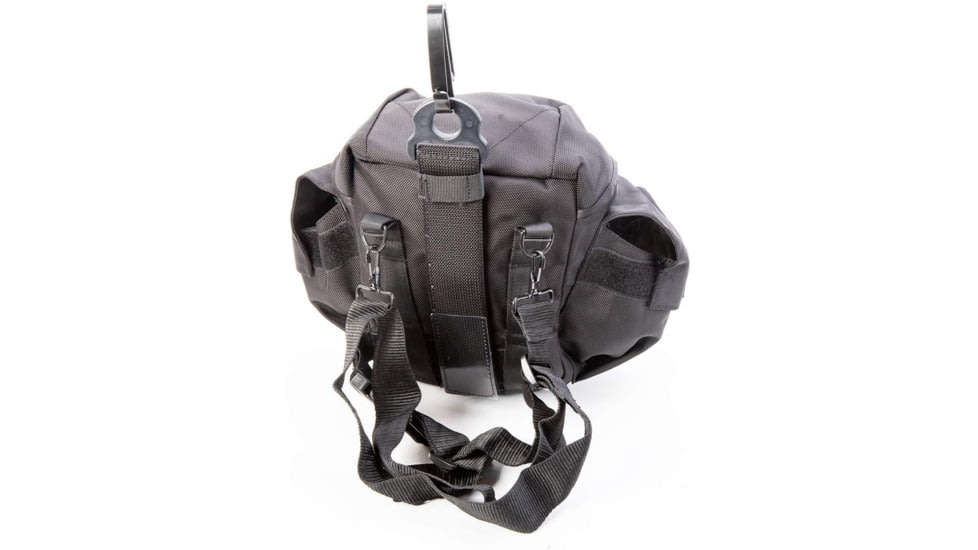 TUFF Products Gas Mask Bag w/Quick Release Clip - Nylon, Black, 8907-NYA