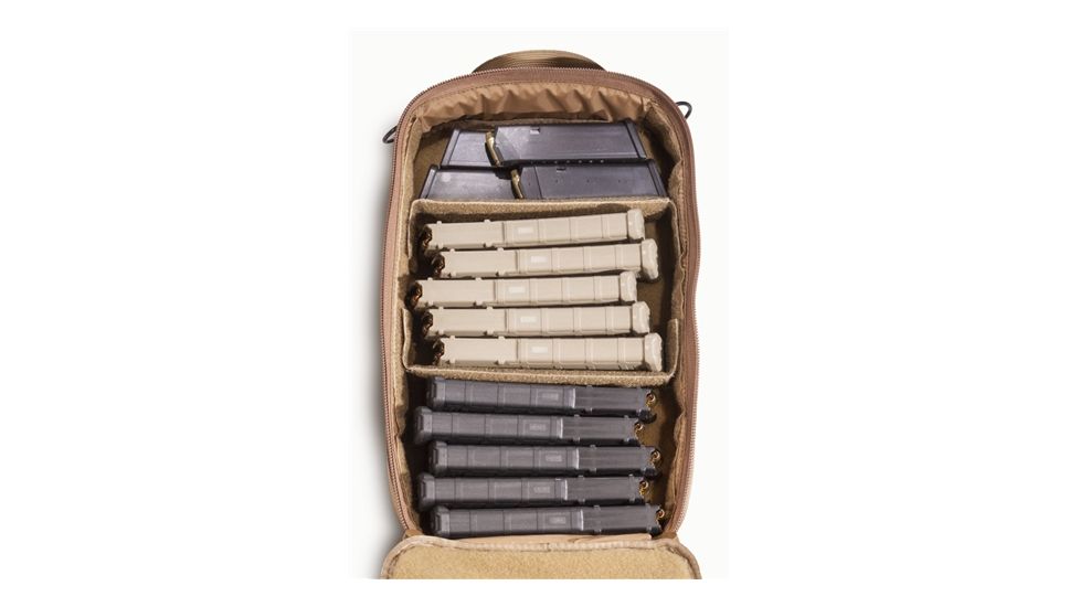 TUFF Products In-Line MOLLE Adjustable Mag Bag, Coyote Brown, Mag Pouch 8807-CB