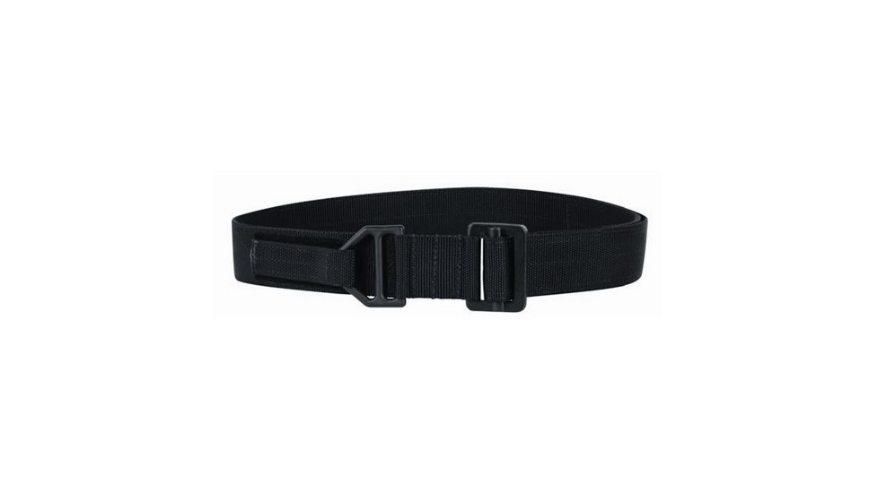 TUFF Products Instructor Belt w/ Dbl. Layer 1.75in. Webbing, Black Nylon, XLarge 46-52 9006-NYV-XL