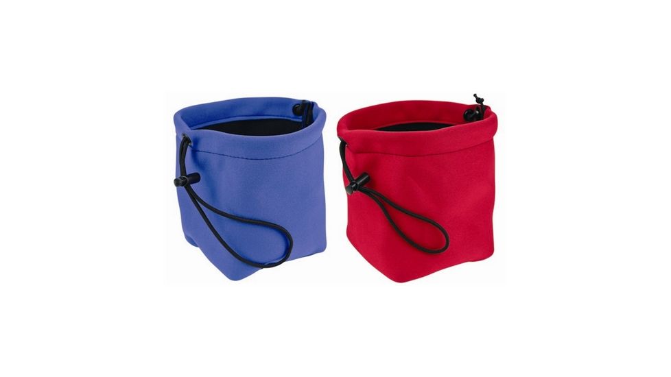 TUFF Products Neoprene Red and Blue Ammo Bag Set, Blue, Red, O/S 4098-BR