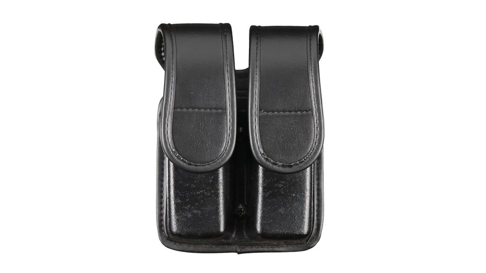 TUFF Products Slide-On Horizontal/Vertical Carry Quad Magazine Holder, Black Plain, Size 1 1911 220 7504-BPH-1