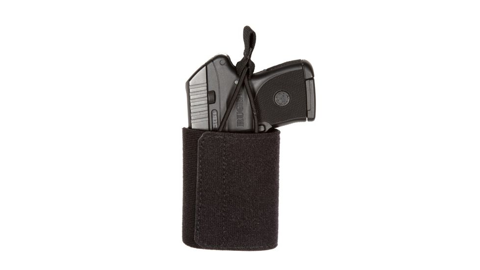 TUFF Products Uni-Fit IWB Holster w/ Metal Clip, Black, Medium Fits Lcp Gl26 J Frame Or Similar 1200-UNI-MD