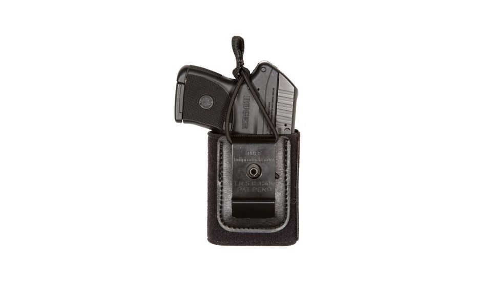TUFF Products Uni-Fit IWB Holster w/ Metal Clip, Black, Medium Fits Lcp Gl26 J Frame Or Similar 1200-UNI-MD