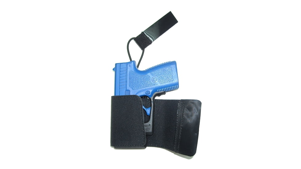 TUFF Products Uni-Fit IWB Holster w/ Metal Clip, Black, Medium Fits Lcp Gl26 J Frame Or Similar 1200-UNI-MD