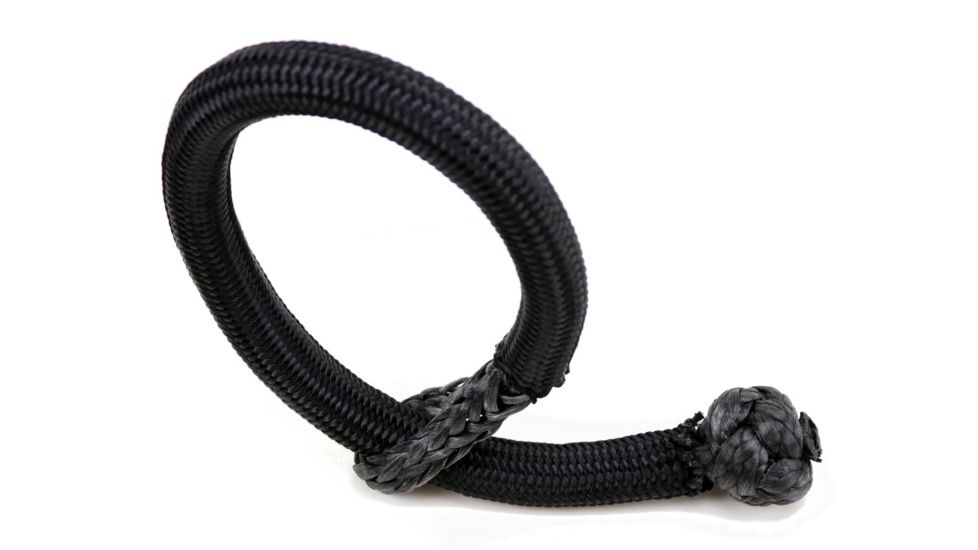 Tuff Stuff Overland 3/4 inch Soft Shackle, 26000 LB, Black/Gray, NSN N, TS-SS-3.75