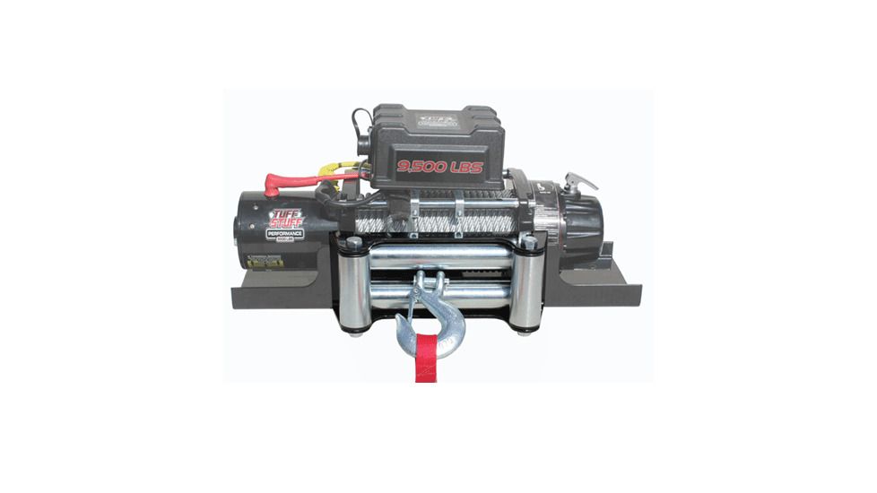 Tuff Stuff Overland 4 Way Roller Fairlead for Winch Cable, Black/Silver, NSN N, TS-RLRFL