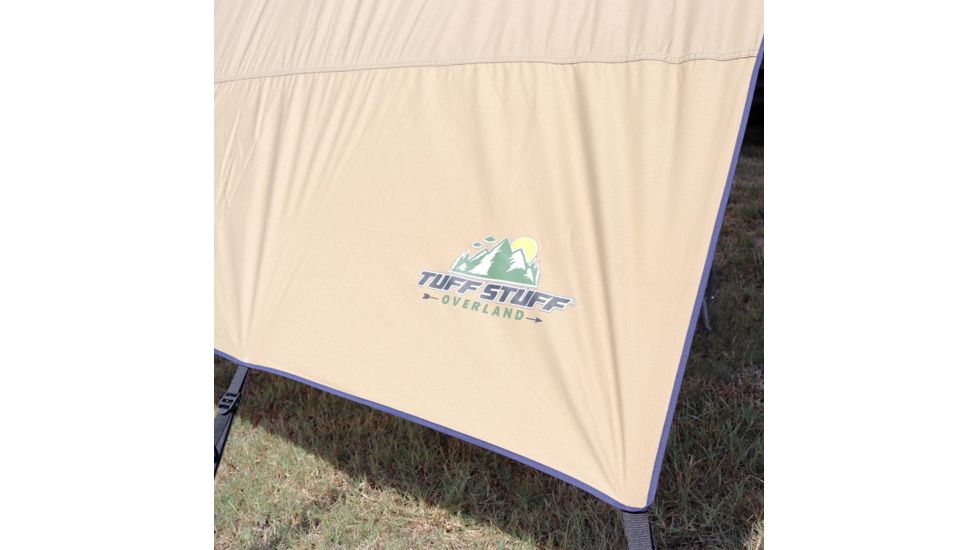 Tuff Stuff Overland Awning Shade Wall, 4.5 x 6 ft, Sand, NSN N, TS-AWN-SW-4.5